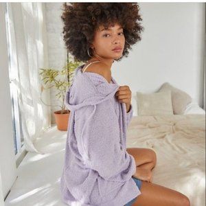 Urban Outfitters Hooded Fuzzy Jacket